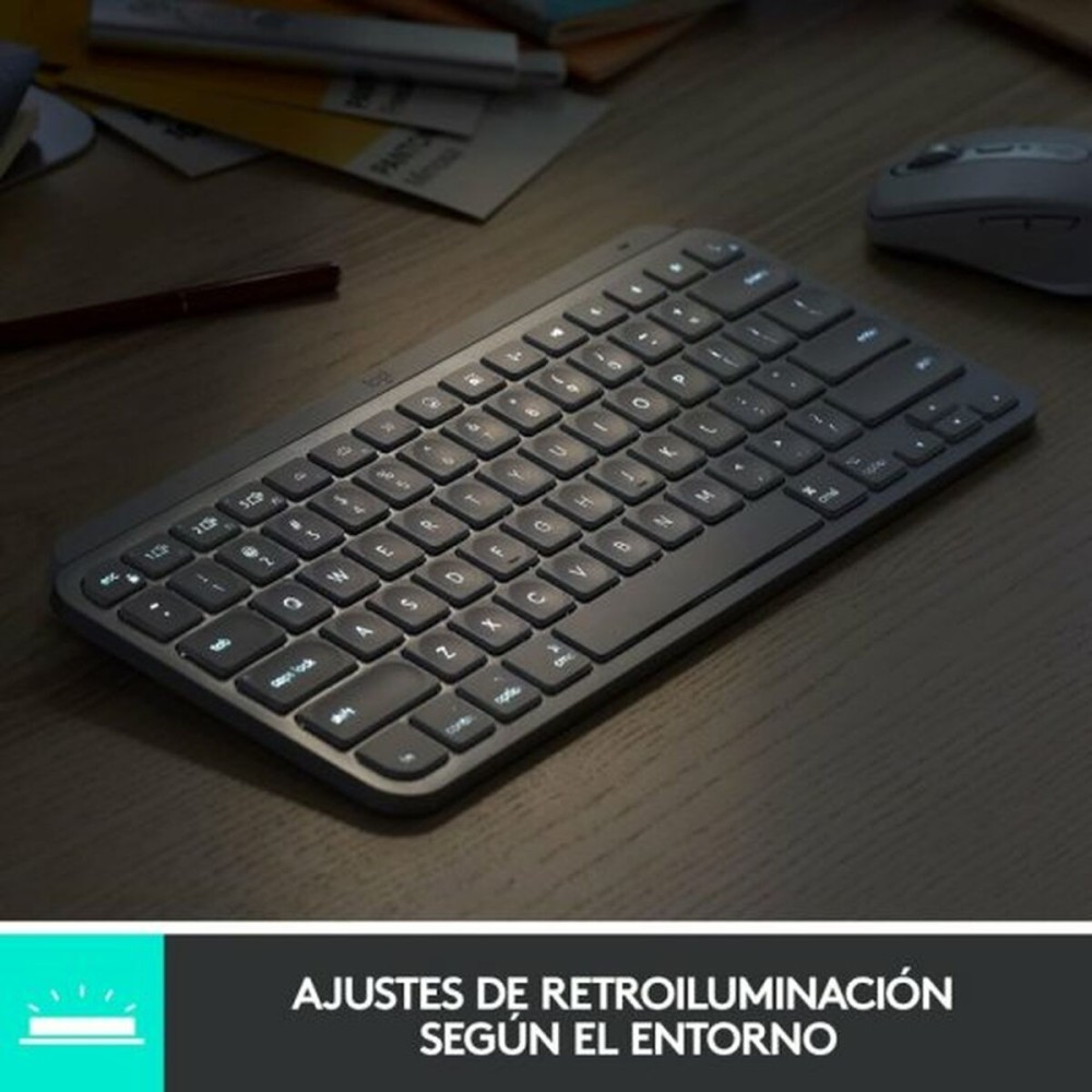 Clavier Logitech 920-010488 Noir Espagnol Qwerty