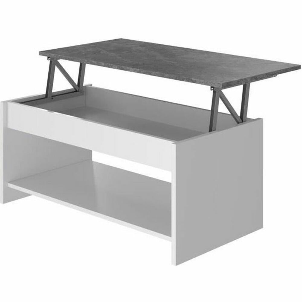 Table Blanc/Gris 50 cm