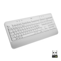 Clavier Logitech 920-010971 Espagnol Qwerty Blanc