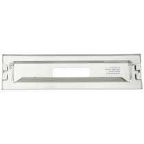 Letterbox plaques Burg-Wachter   Silver Stainless steel