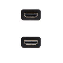 HDMI Cable NANOCABLE 10.15.3700 V2.0 Black 50 cm