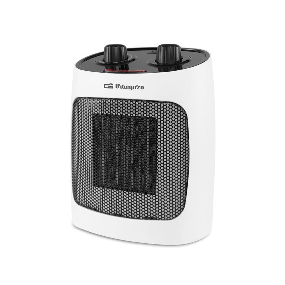 Portable Ceramic Heater Orbegozo 17677 White 2000 W