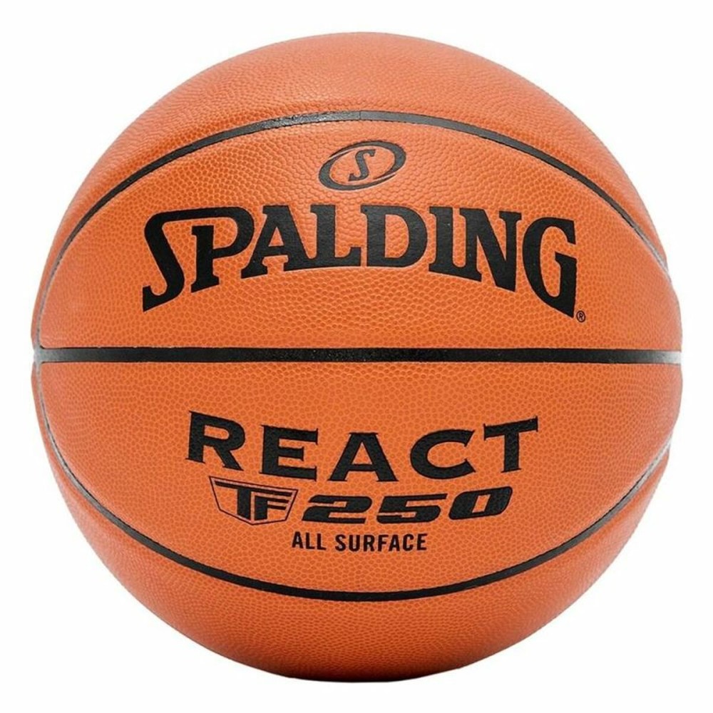 Ballon de basket Spalding React TF-250 Multicouleur 5