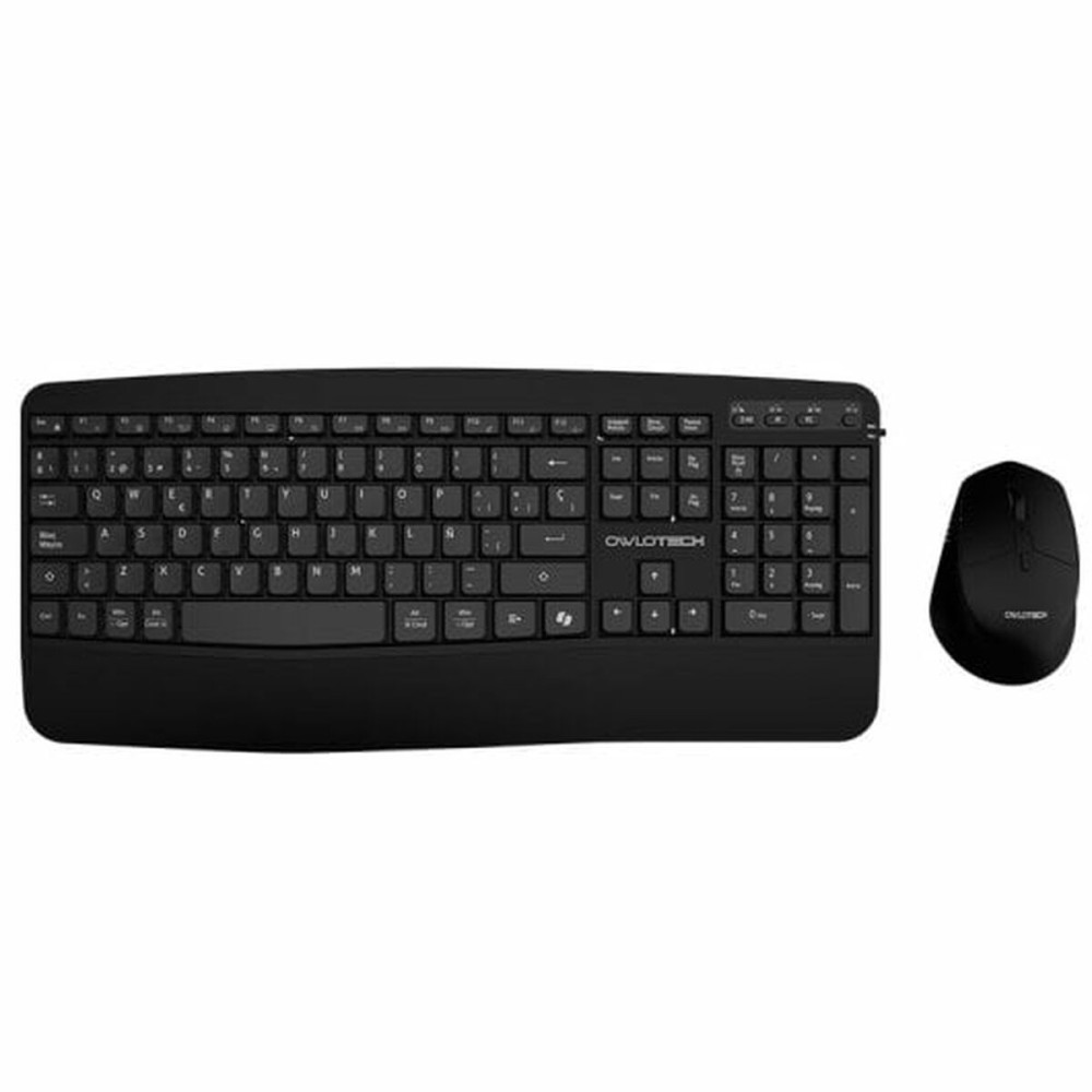 Keyboard and Mouse Owlotech EK500 Black