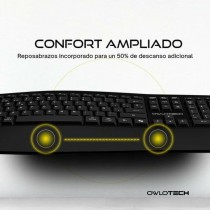 clavier et souris Owlotech EK500 Noir