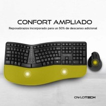 Keyboard and Mouse Owlotech EK500 Black