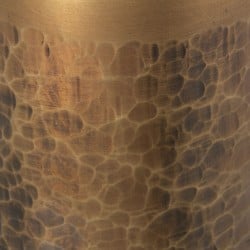 Vase Alexandra House Living Brass Metal Aged finish 18 x 18 x 36 cm