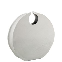 Vase Alexandra House Living White Aluminium