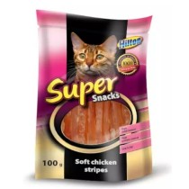 Snack für Katze Hilton Soft chicken stripes Huhn 100 g