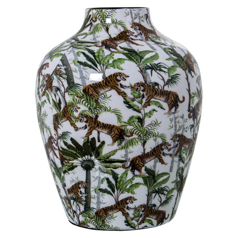 Vase Alexandra House Living Métal Tigre 21 x 21 x 26 cm