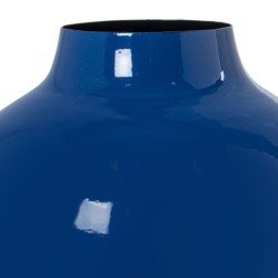 Vase Alexandra House Living Bleu foncé Métal 21 x 21 x 21 cm