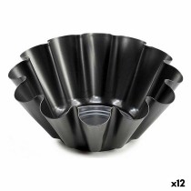 Puddingform Kinvara 83009 Dunkelgrau Stahl 1,5 L 23 x 8,2 x 23 cm (12 Stück)