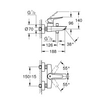 Mitigeur Grohe 23206002