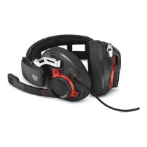 Headphones with Microphone Sennheiser 1000244 Black Red