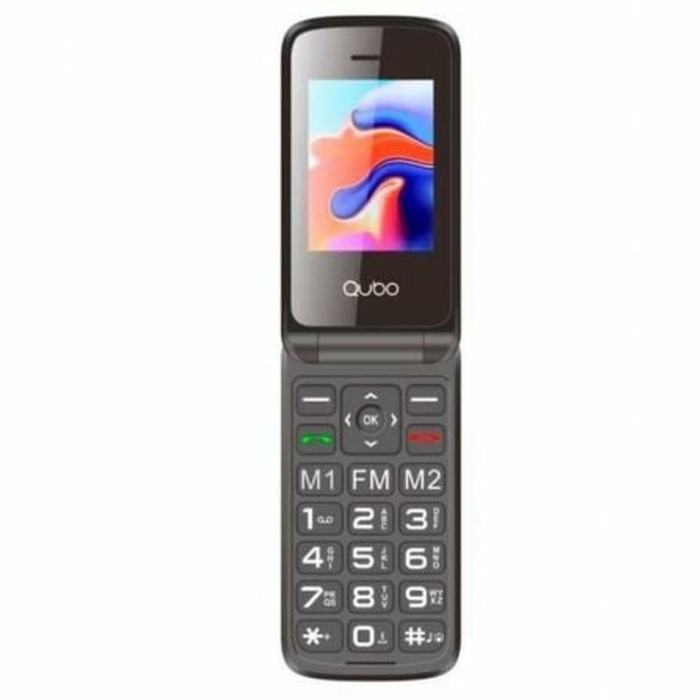 Téléphone portable pour personnes âgées Qubo X-247BKC