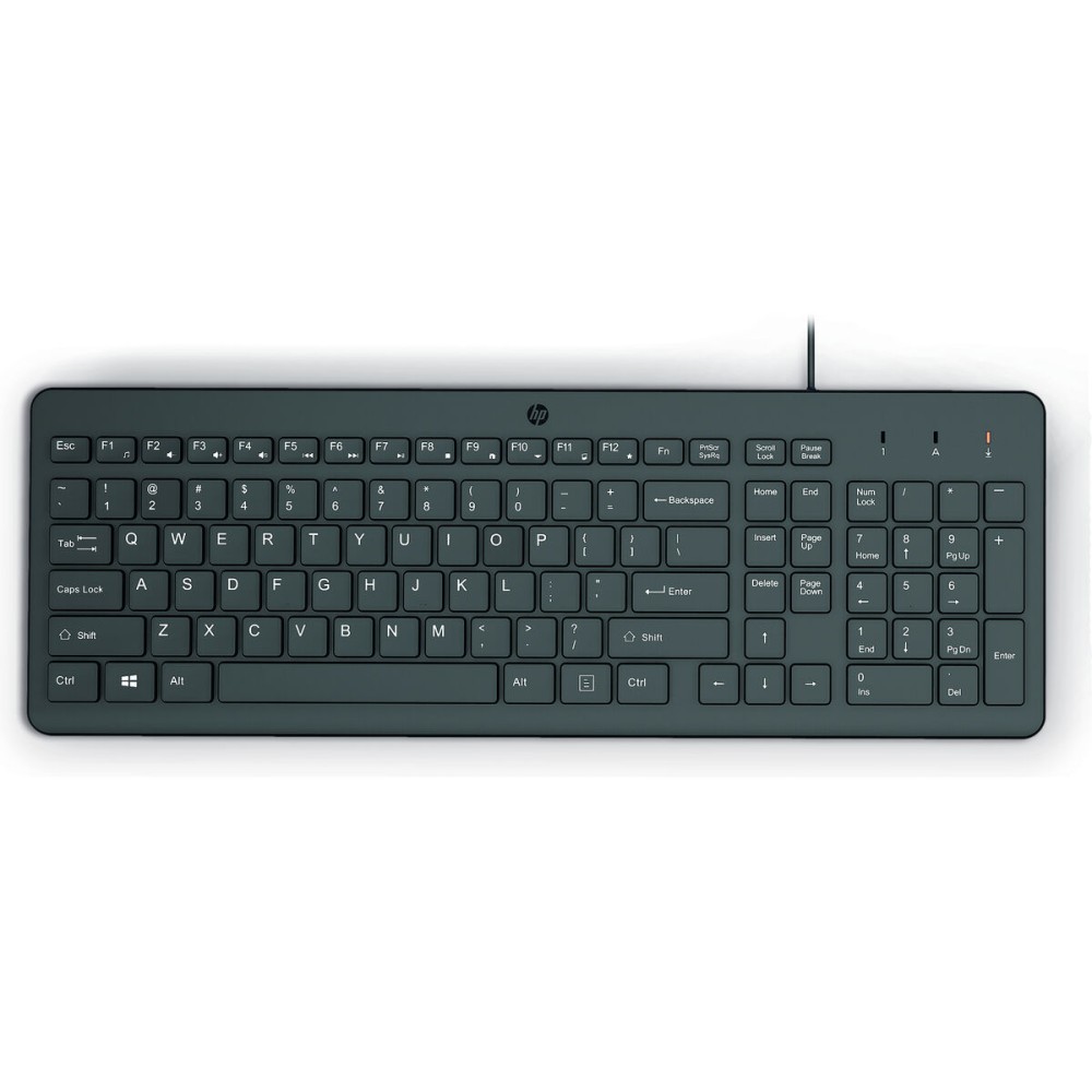 Clavier HP 150 Espagnol Qwerty Noir