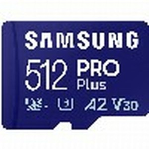 Micro SD Memory Card with Adaptor Samsung MB-MD512SA/EU 512 GB