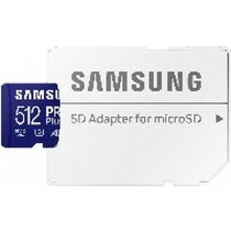 Micro SD Memory Card with Adaptor Samsung MB-MD512SA/EU 512 GB