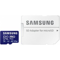 Carte Mémoire Micro SD avec Adaptateur Samsung MB-MD512SA/EU 512 GB