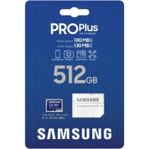 Micro SD Memory Card with Adaptor Samsung MB-MD512SA/EU 512 GB