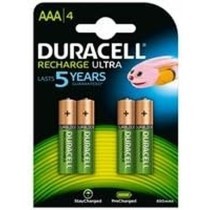 Piles Rechargeables DURACELL DURDLLR03P4B 1,5 V (4 Unités)