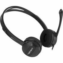 Headphones with Microphone Natec NSL-1665 Black