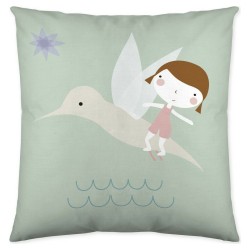 Housse de coussin Haciendo el Indio Surfing (40 x 40 cm)