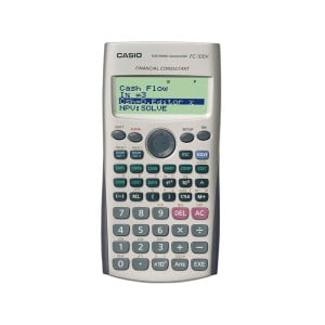 Wissenschaftlicher Taschenrechner Casio FC-100V Schwarz Grau