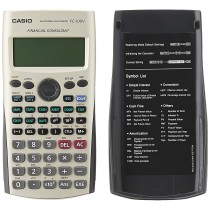 Scientific Calculator Casio FC-100V Black Grey