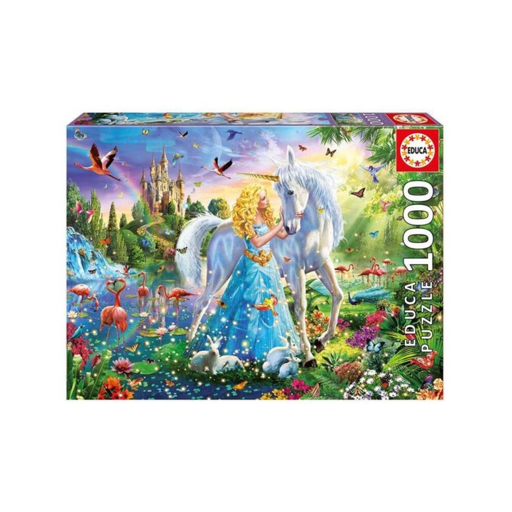 Puzzle Educa The Princess And The Unicorn 500 Pièces 68 x 48 cm