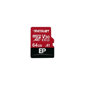 Carte Micro SD Patriot Memory PEF64GEP31MCX 64 GB