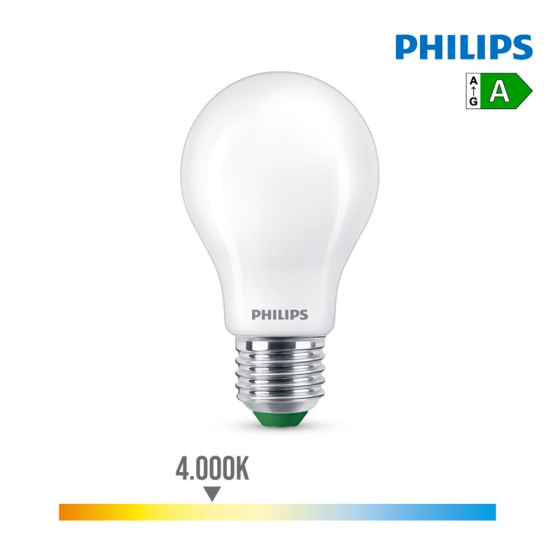 Lampe LED Philips Ultra Efficient Led Classic 4 W 60 W E27 840 lm Blanc (4000 K)