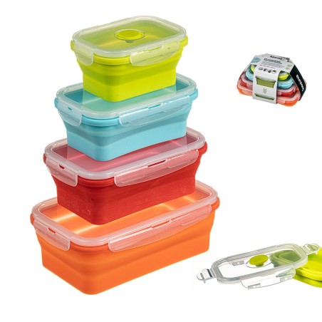 Set of lunch boxes Kozina 4 Units