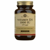 Vitamin D3 (Lebertran und Cholecalciferol) Solgar 1000 iu (100 Kapseln)