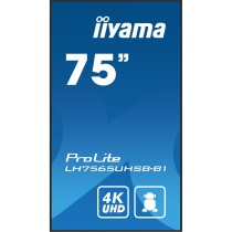 Écran Videowall Iiyama ProLite LH7575UHS-B1AG 75" 4K Ultra HD