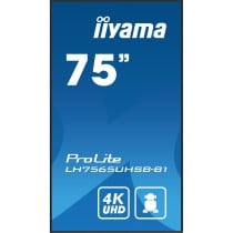 Monitor Videowall Iiyama ProLite LH7575UHS-B1AG 75" 4K Ultra HD