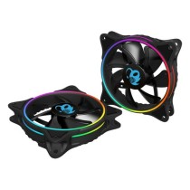 Ventillateur de cabine CoolBox DEEP Iris Ø 12 cm 1100 rpm RGB Ø 12 cm