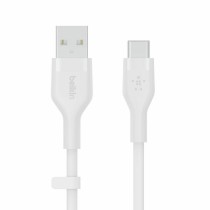 USB A zu USB-C-Kabel Belkin CAB008BT1MWH Weiß 1 m  