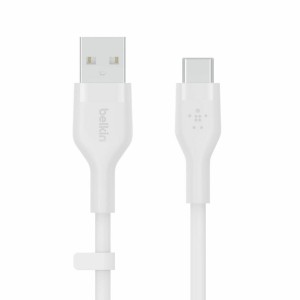 Câble USB A vers USB C Belkin CAB008BT1MWH Blanc 1 m  