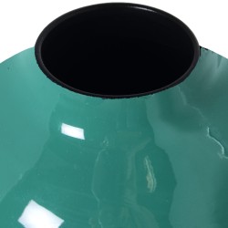 Vase Alexandra House Living Dunkelgrün Metall 21 x 21 x 26 cm