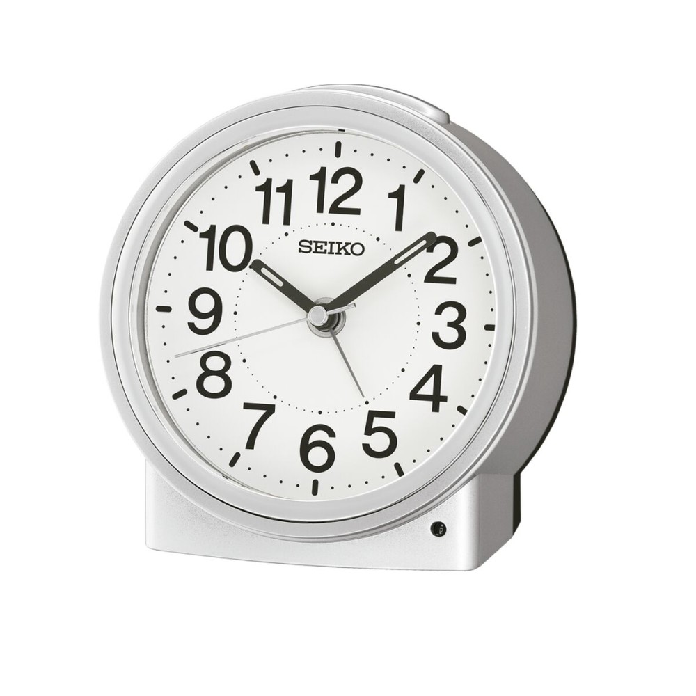 Alarm Clock Seiko QHE199S Silver