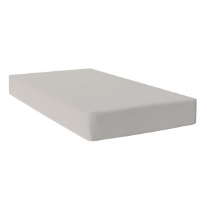 Fitted bottom sheet HappyFriday BASIC Grey 28 x 2 x 38 cm