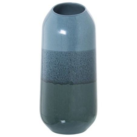 Vase Alexandra House Living Blue Ceramic Tricolour 16 x 16 x 39 cm