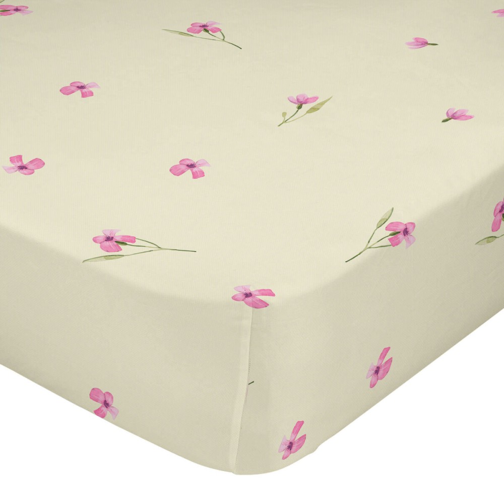 Fitted bottom sheet HappyFriday HAPPYFRIDAY Multicolour 28 x 2 x 38 cm