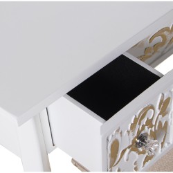 Coiffeuse avec Banc Alexandra House Living Blanc 2 Pièces