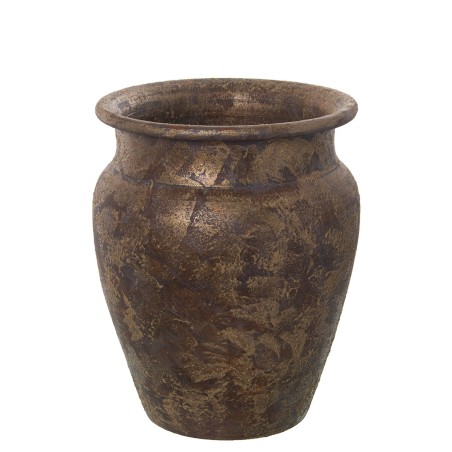 Planter Alexandra House Living Golden Ceramic 22 x 23 x 28 cm