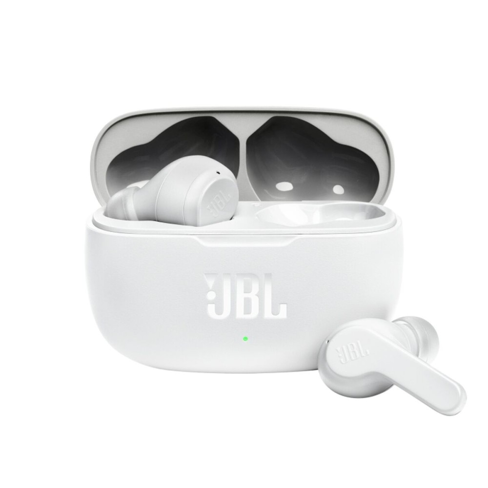 Headphones with Microphone JBL JBLW200TWSWHT White Plastic