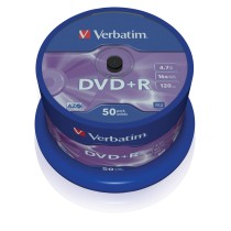 DVD+R Verbatim VB-DPR47S3A 50 Units (50 Units)