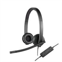 Kopfhörer mit Mikrofon Logitech 981-000575 Schwarz