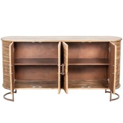 Sideboard Alexandra House Living Wood 153 x 43 x 77 cm